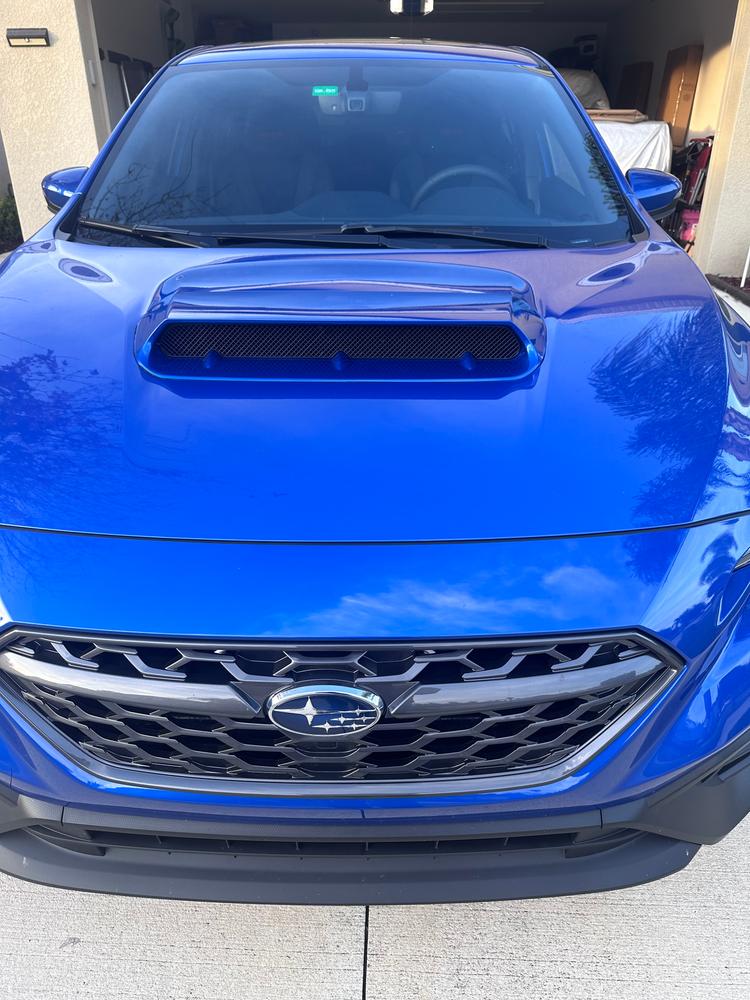 2022+ Subaru WRX S Style Bulge Hood Scoop - Customer Photo From Brian Mayfield