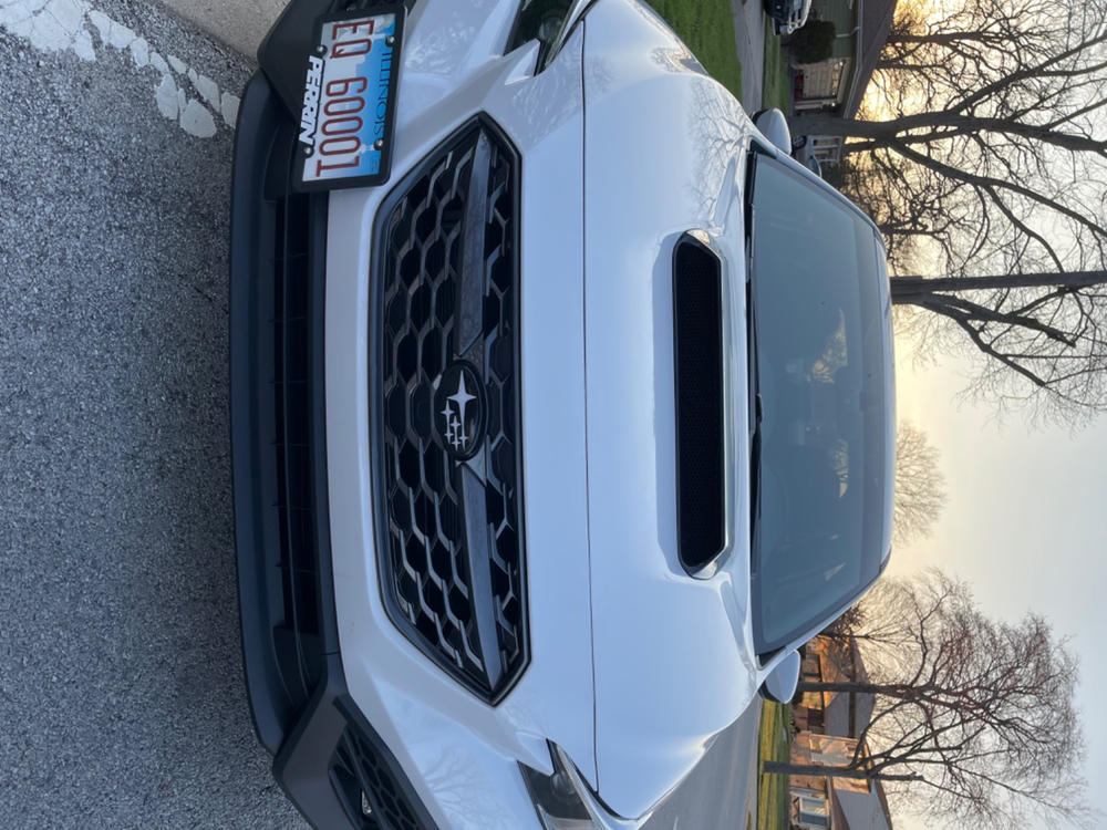 2022-2024 Subaru WRX S Style Bulge Hood Scoop - Customer Photo From Nicholas Conterato