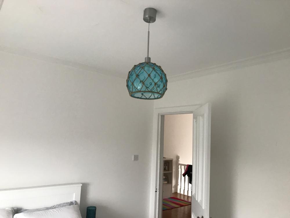 Rope Ceiling Light - Buoy Style - Customer Photo From Anonymous