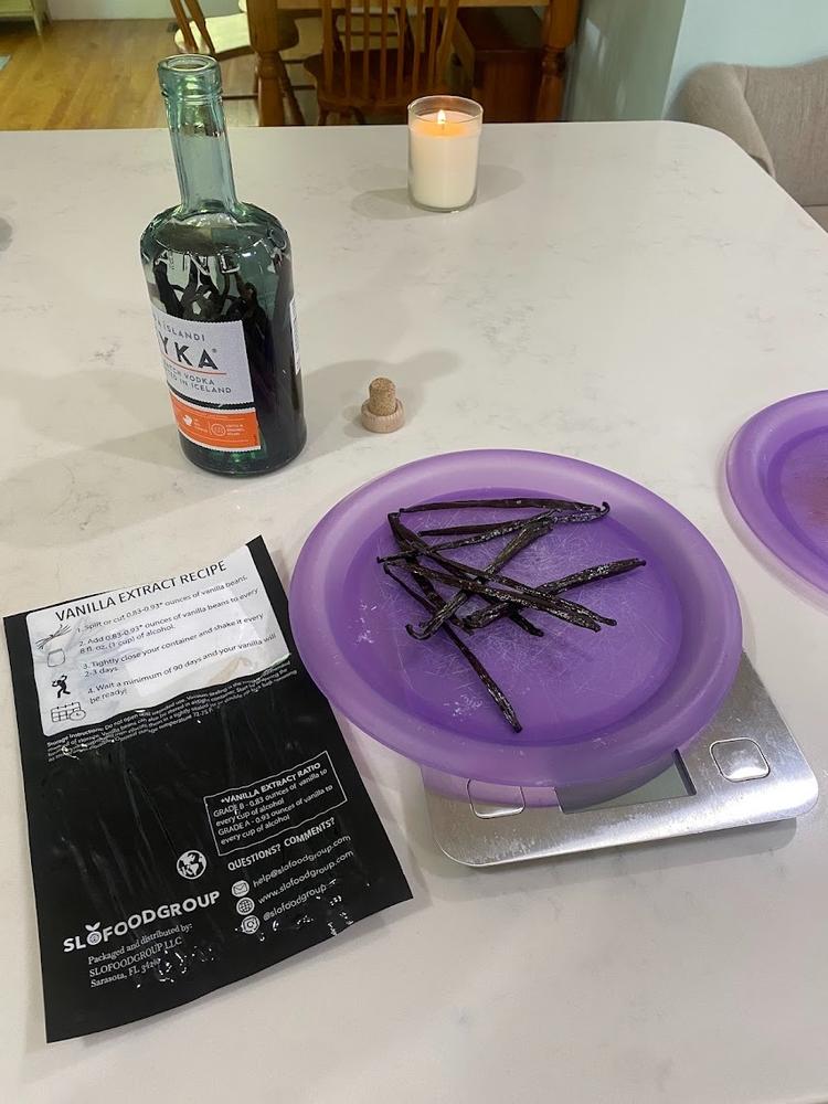 Extract Grade B Madagascar Vanilla Beans - Customer Photo From Anonymous