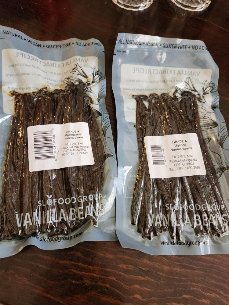 Extract Grade B Madagascar Vanilla Beans - Customer Photo From Mary Lou McCallum