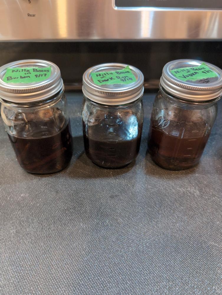 Extract Grade B Madagascar Vanilla Beans - Customer Photo From Elizabeth Bengston