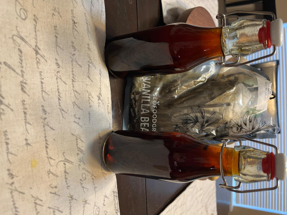 Extract Grade B Madagascar Vanilla Beans - Customer Photo From Candy Morgan