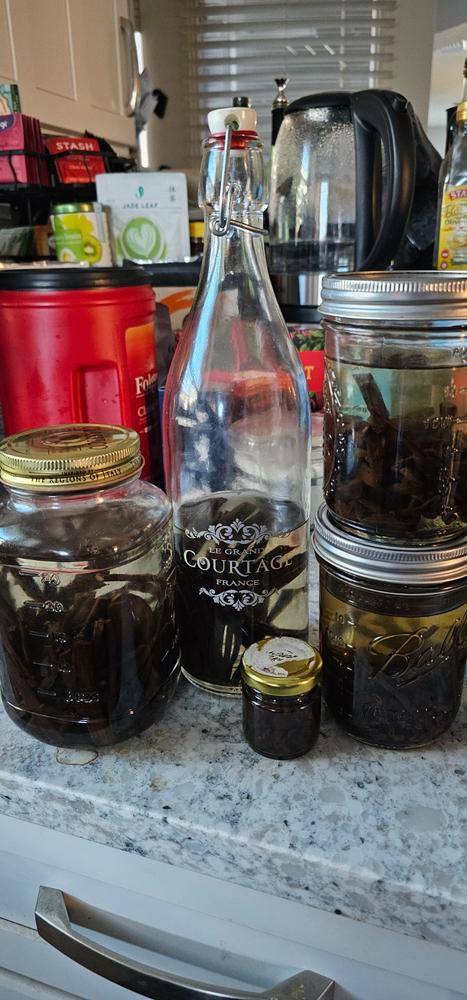 Extract Grade B Madagascar Vanilla Beans - Customer Photo From Jeanne Barragan