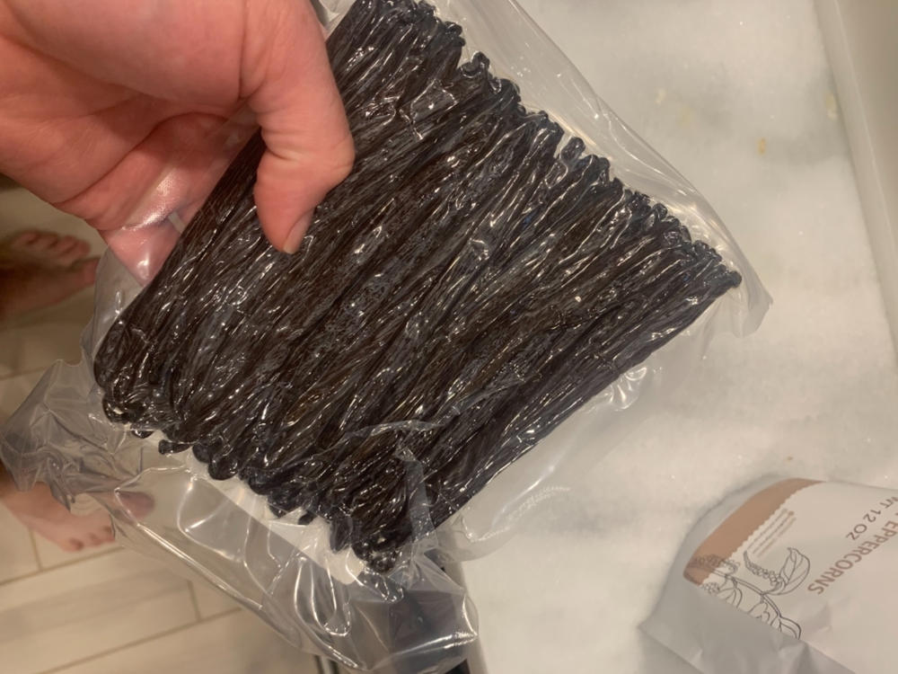 Gourmet Tahitian Vanilla Beans - Customer Photo From Colin Goulding