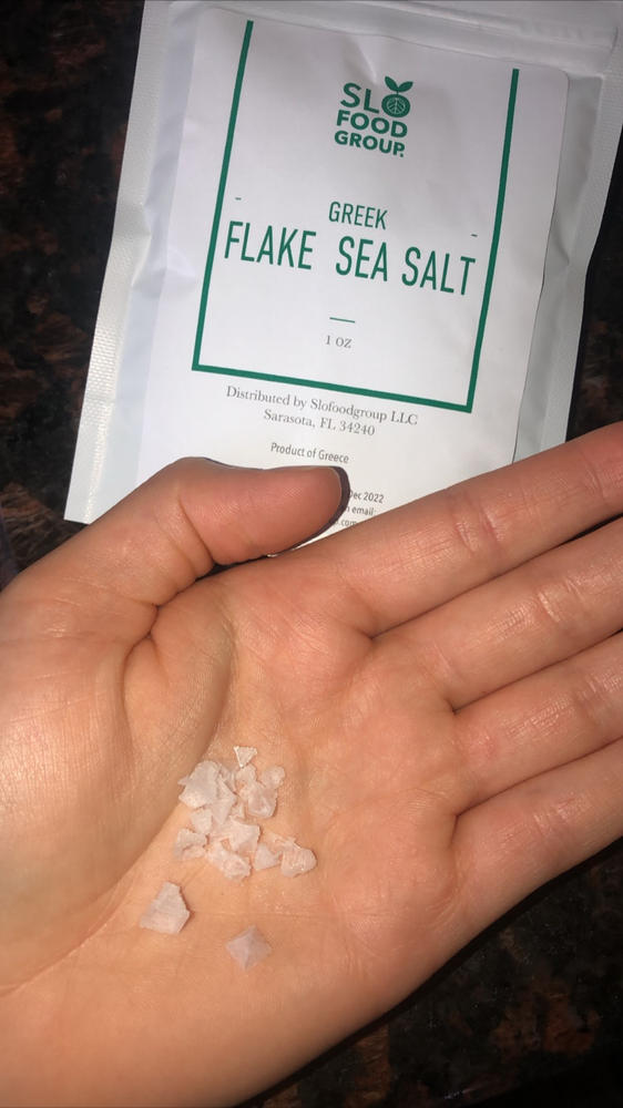 Flake Sea Salt, Greece - Customer Photo From lila h