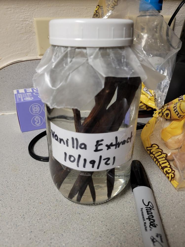 Extract Grade B Vanilla Beans, Papua New Guinea - Customer Photo From kim braxton