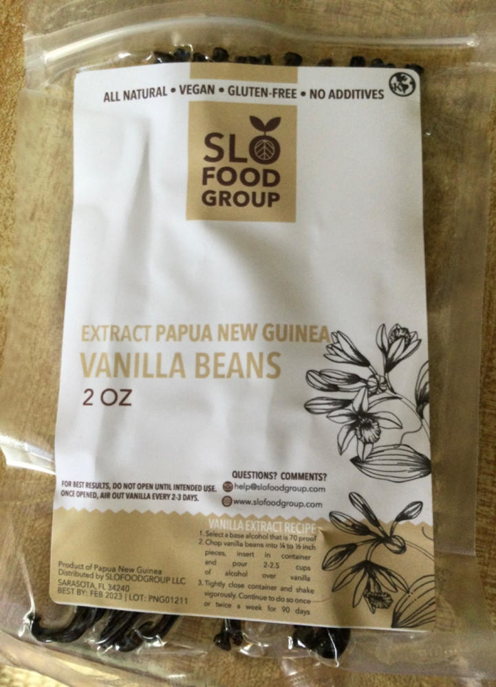 Extract Grade B Vanilla Beans, Papua New Guinea - Customer Photo From Cheryl Latschaw