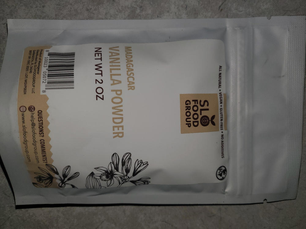 Madagascar Ground Vanilla Bean Powder, Planifolia - Customer Photo From Daniel Bilodeau