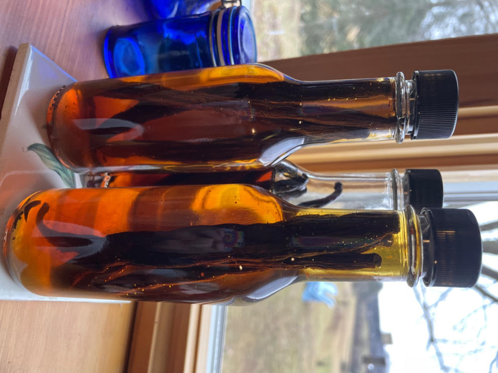 Small Glass Bottles for Homemade Extract - Customer Photo From Judy Mirro