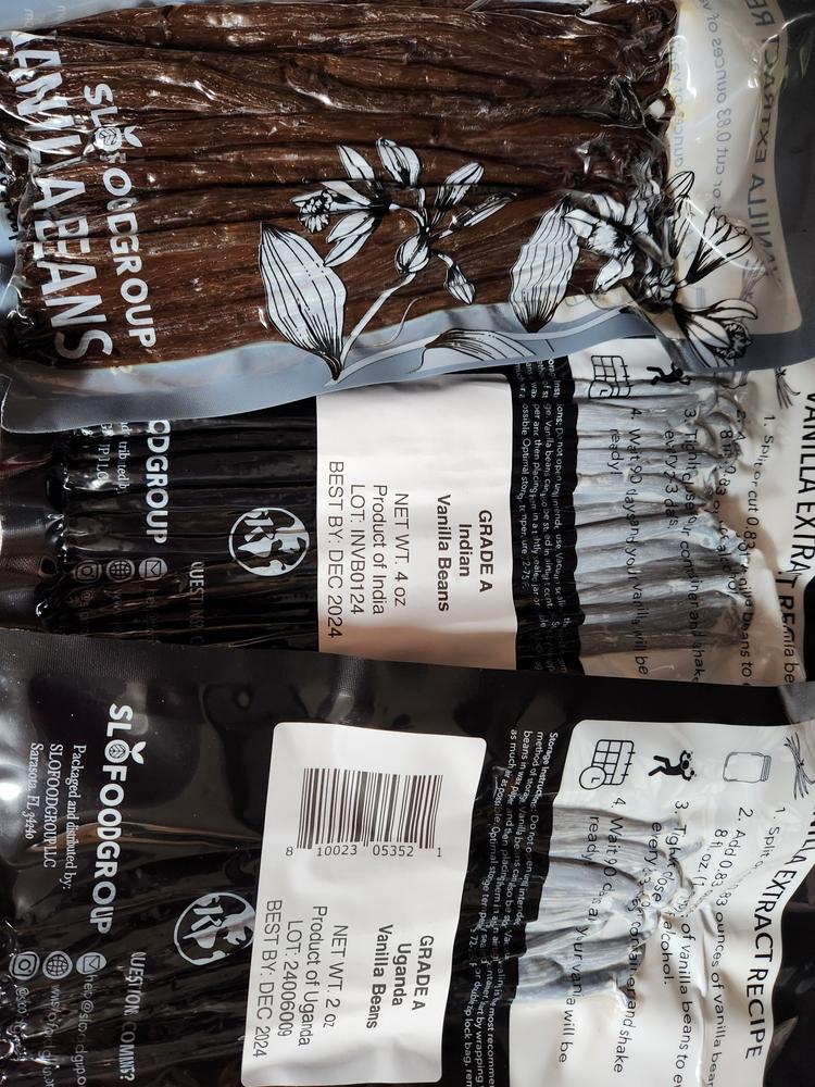 Gourmet Vanilla Beans from India - Customer Photo From Kristy