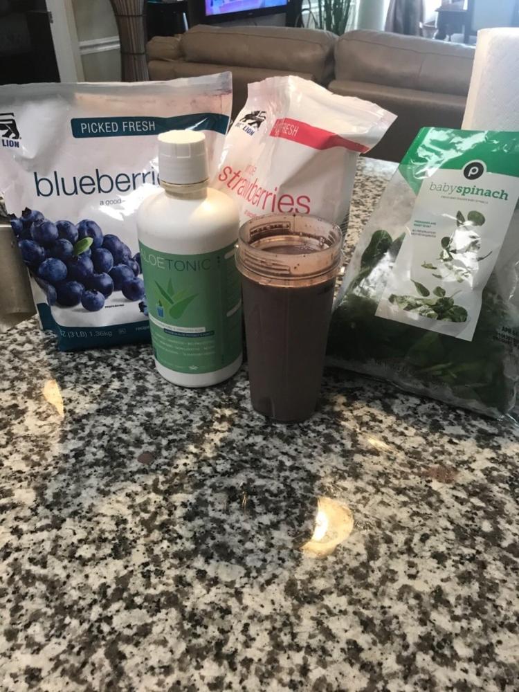 Aloe Tonic™ - Ready-to-Drink, Raw & Undiluted Aloe Vera - Customer Photo From Barbara Sharp