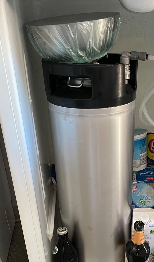 The Premium 23L Home Brew Keg Package - Customer Photo From Oliver K.