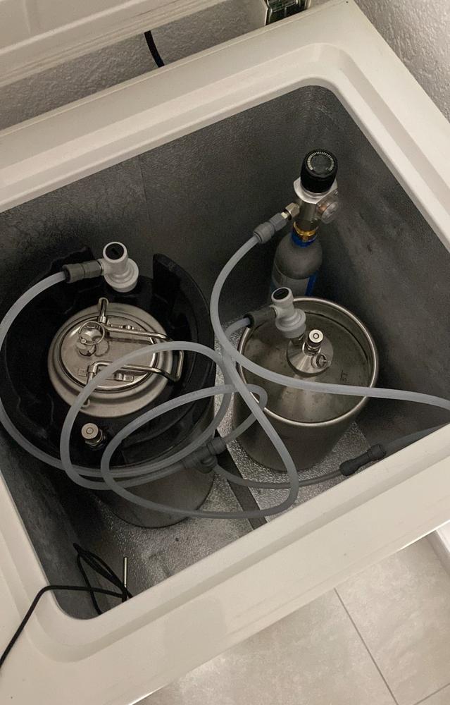 The Premium 23L Home Brew Keg Package - Customer Photo From Björn L.
