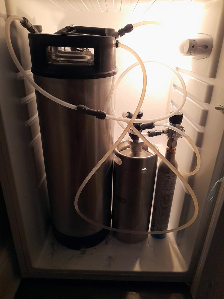 The Budget 23L Home Brew Keg Package - Customer Photo From Fintan R.