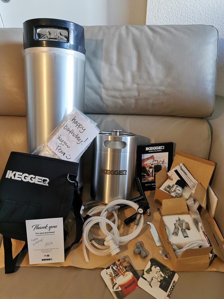 The Budget 23L Home Brew Keg Package - Customer Photo From Florian