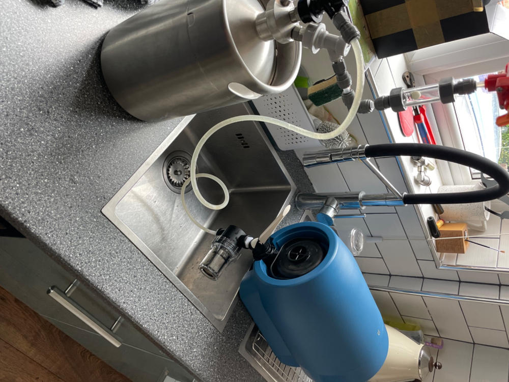 Flow Stopper Filler For Kegs and Growlers - Customer Photo From Craig L.