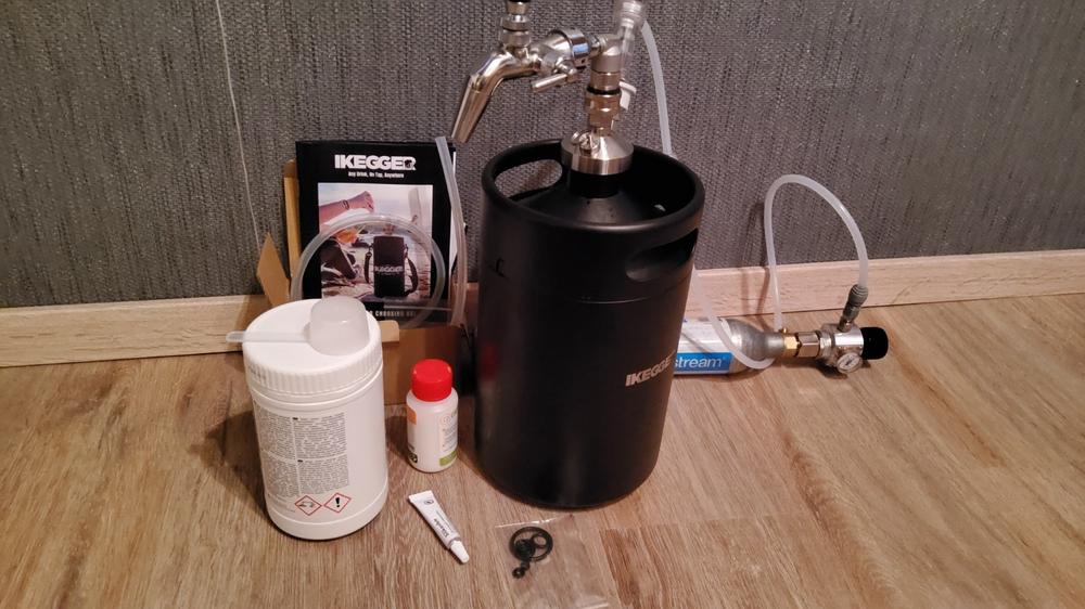 Keg Care Package | Clean, Sanitise and Protect Your Keg and Taps - Customer Photo From Thomas M.
