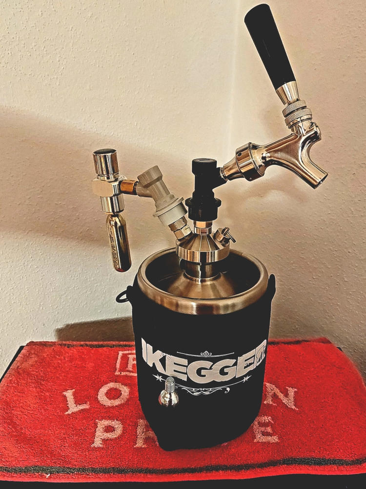 2L Mini Beer Keg | "The Bieber" Mini Keg - Customer Photo From Joao S.