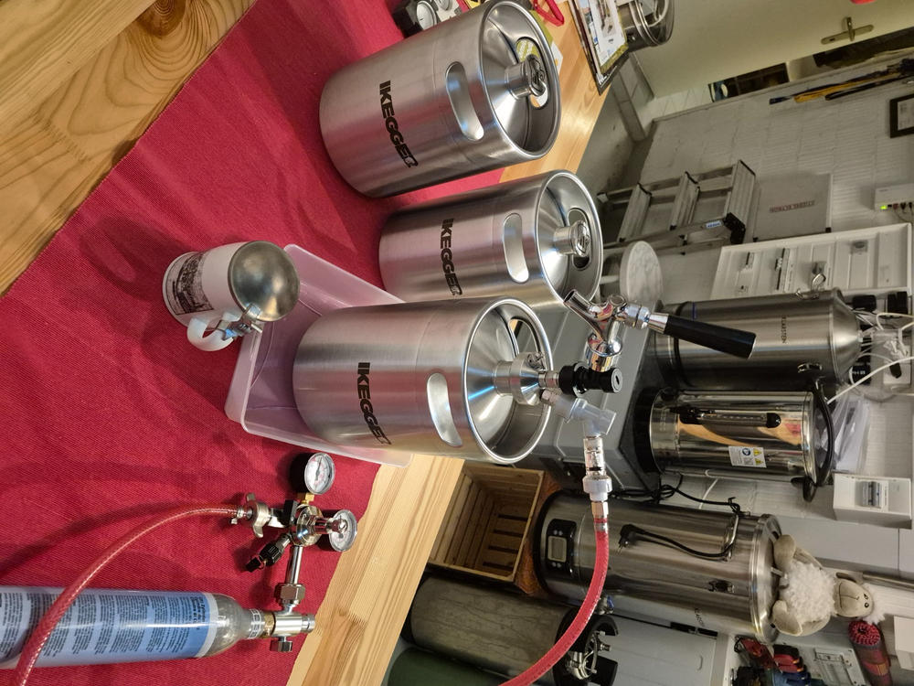 Ikegger 1.0 | Double Ball Lock Keg and Growler Spear - Customer Photo From Ian O.