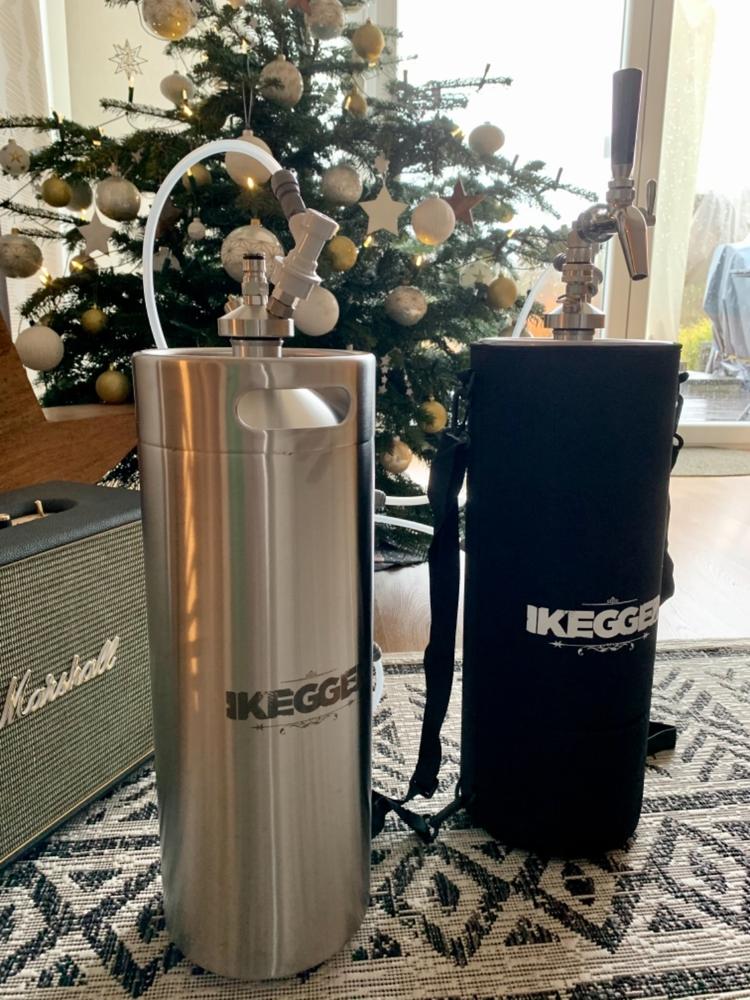 Complete 20L Mini Keg Package | 2 x 10L Kegs, Regulator Kit and Tap - Customer Photo From Christian 