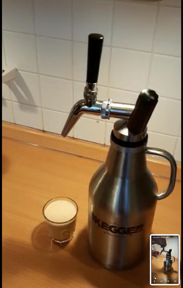 Coffee On Tap Keg Packages | Nitro Coffee Kegs |Stout Keg Systems - Customer Photo From Libor Gabriel