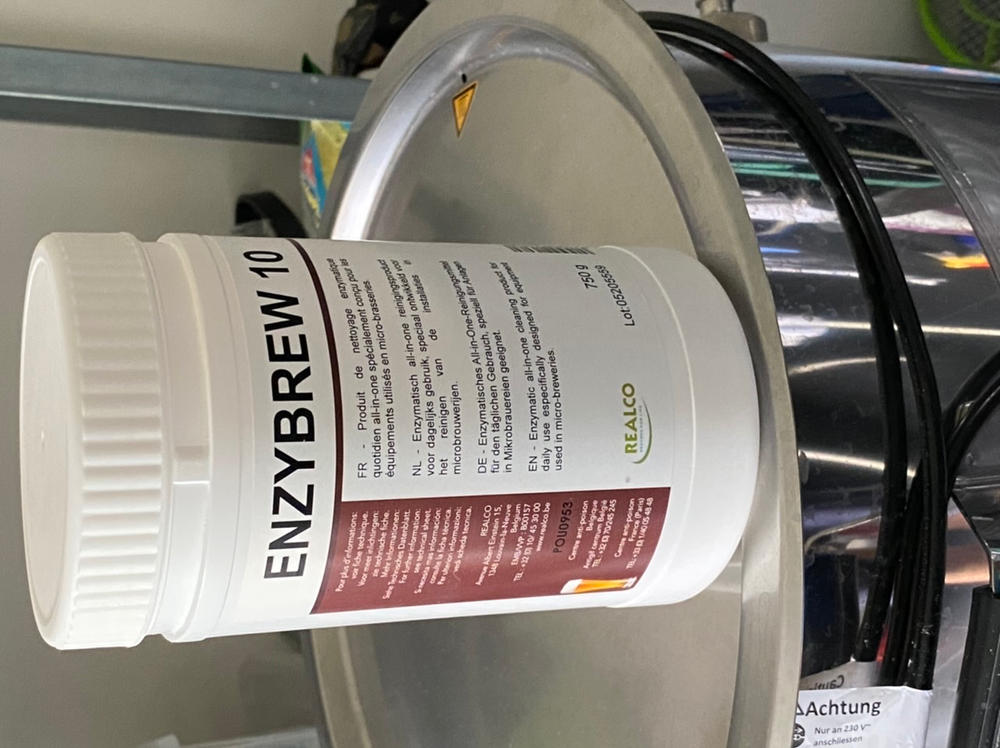 Enzybrew 10 | Enzymatic All In One Cleaning Product | 750g - Customer Photo From Mark Nowack
