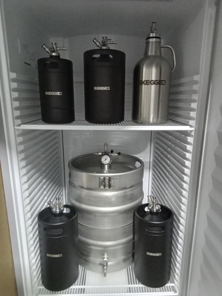 2L Insulated Mini Keg | Premium Black Edition - Customer Photo From Stefan R.