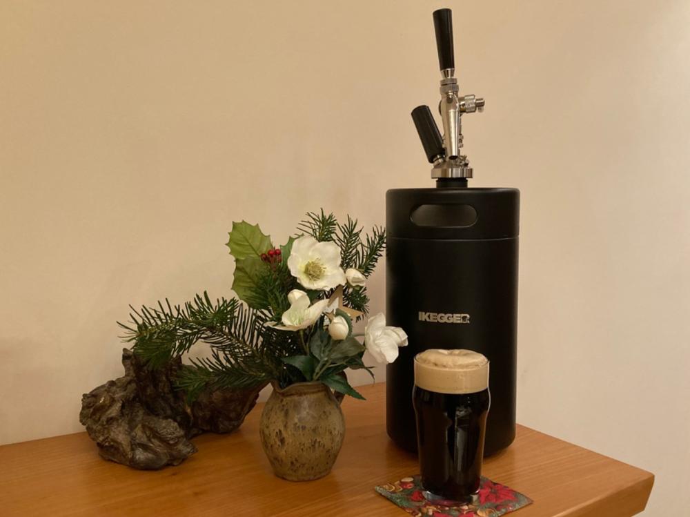 Insulated Mini Kegs | Complete Package | Premium Black Edition - Customer Photo From Marc S.