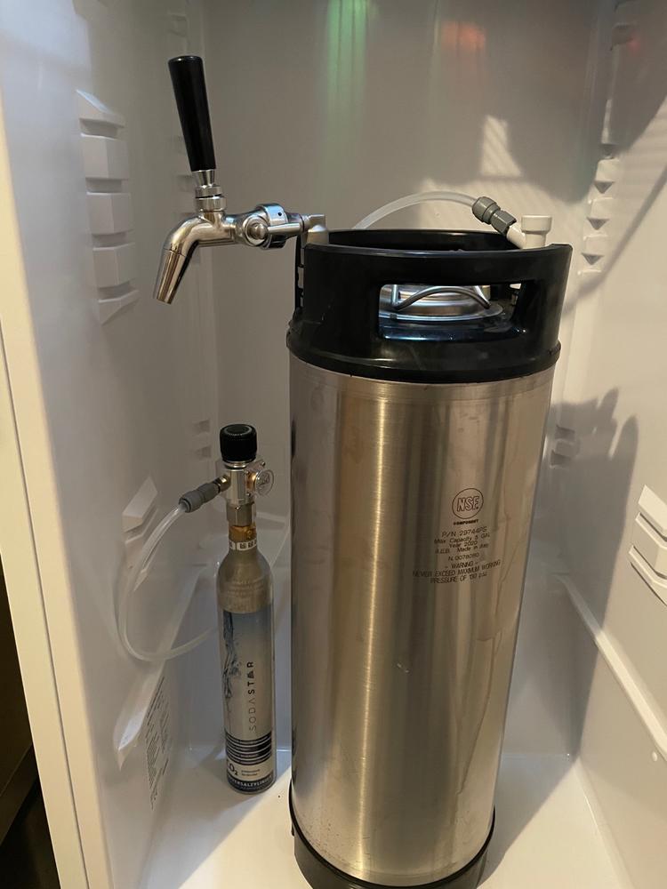 Insulated Mini Kegs | Complete Package | Premium Black Edition - Customer Photo From Karsten Theiss