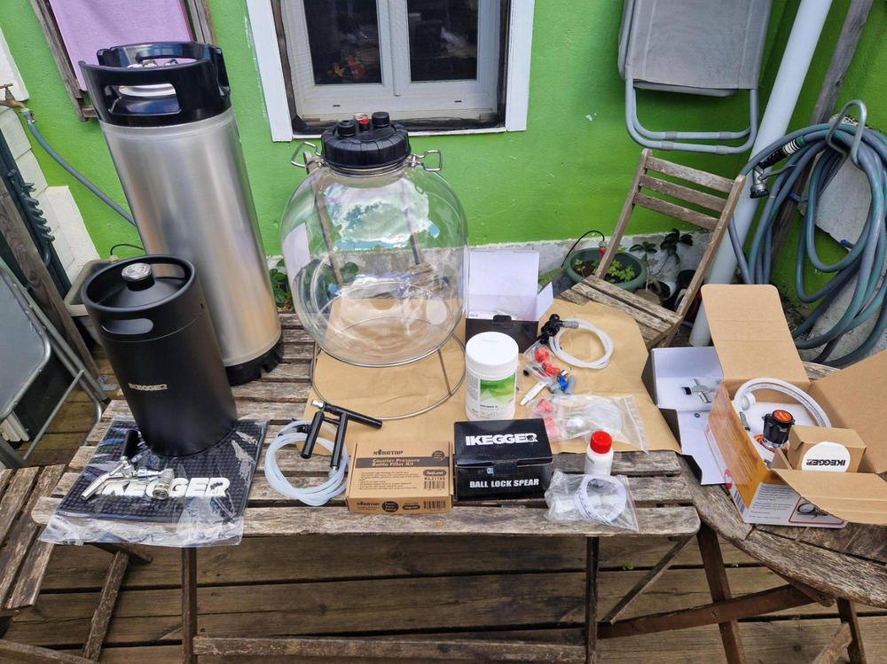 Home Brew Keg System | Complete Brew, Keg and Serve On Tap Package - Customer Photo From Arnaud M.