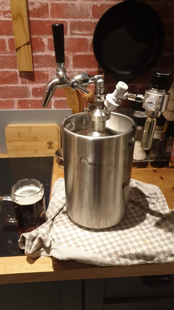 Home Brew Keg System | Complete Brew, Keg and Serve On Tap Package - Customer Photo From Regina Z.