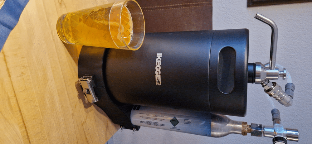 IKEGGER 2.0 | MINI KEG SYSTEM | PUSH BUTTON TAP | ANY DRINK - Customer Photo From Tim G.