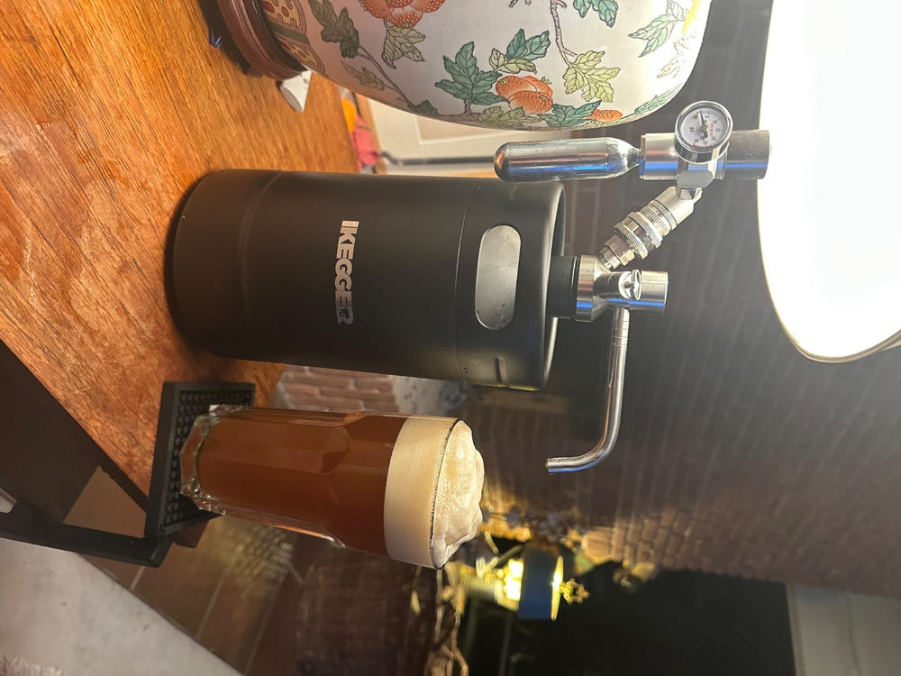 IKEGGER 2.0 | COCKTAILS AND NITRO COFFEE | COMPLETE | INC. GAS AND ACCCESORIES - Customer Photo From Stephan Thomaschki