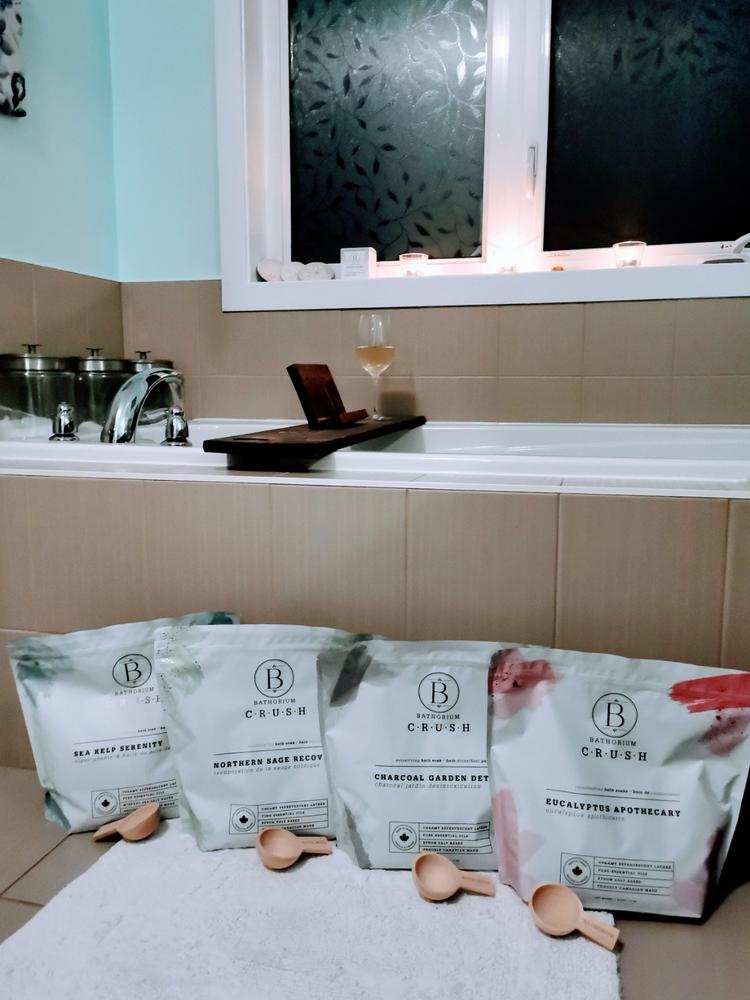 Charcoal Garden Detox Crush - Customer Photo From Leah Hein
