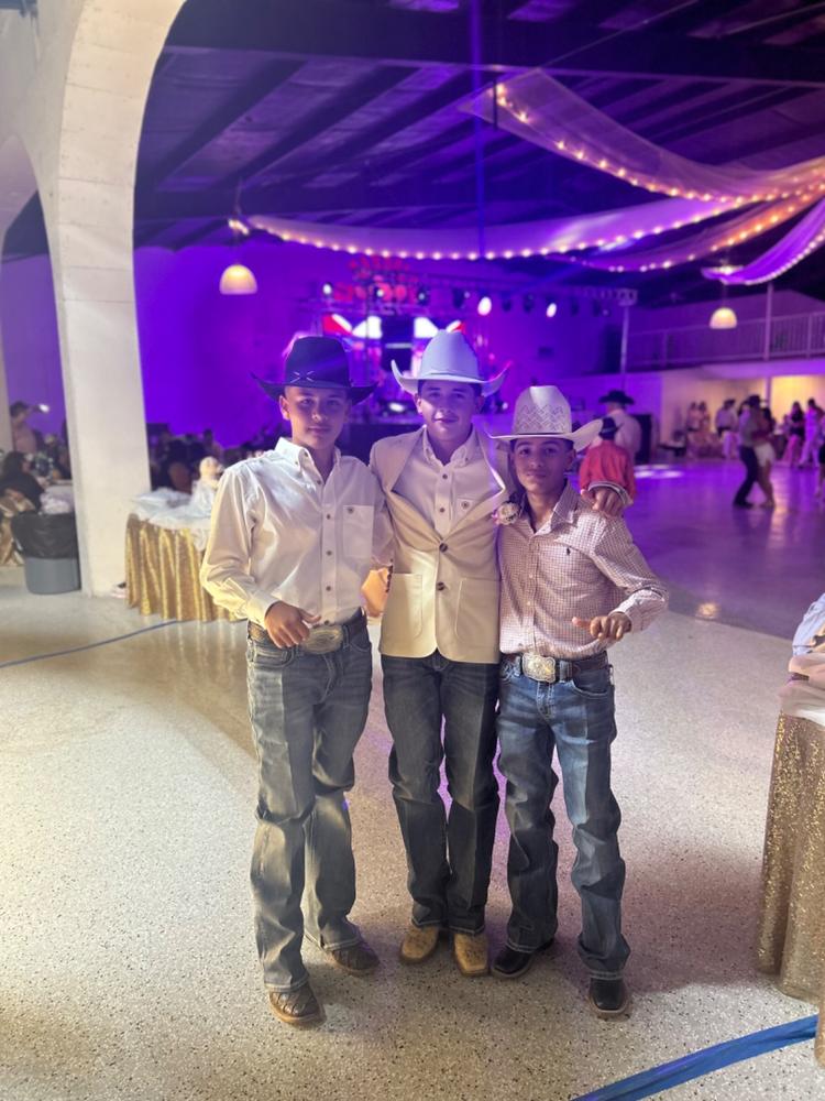 White Cowboy Hat Resistol 4x Pageant - Customer Photo From Miguel Zubia
