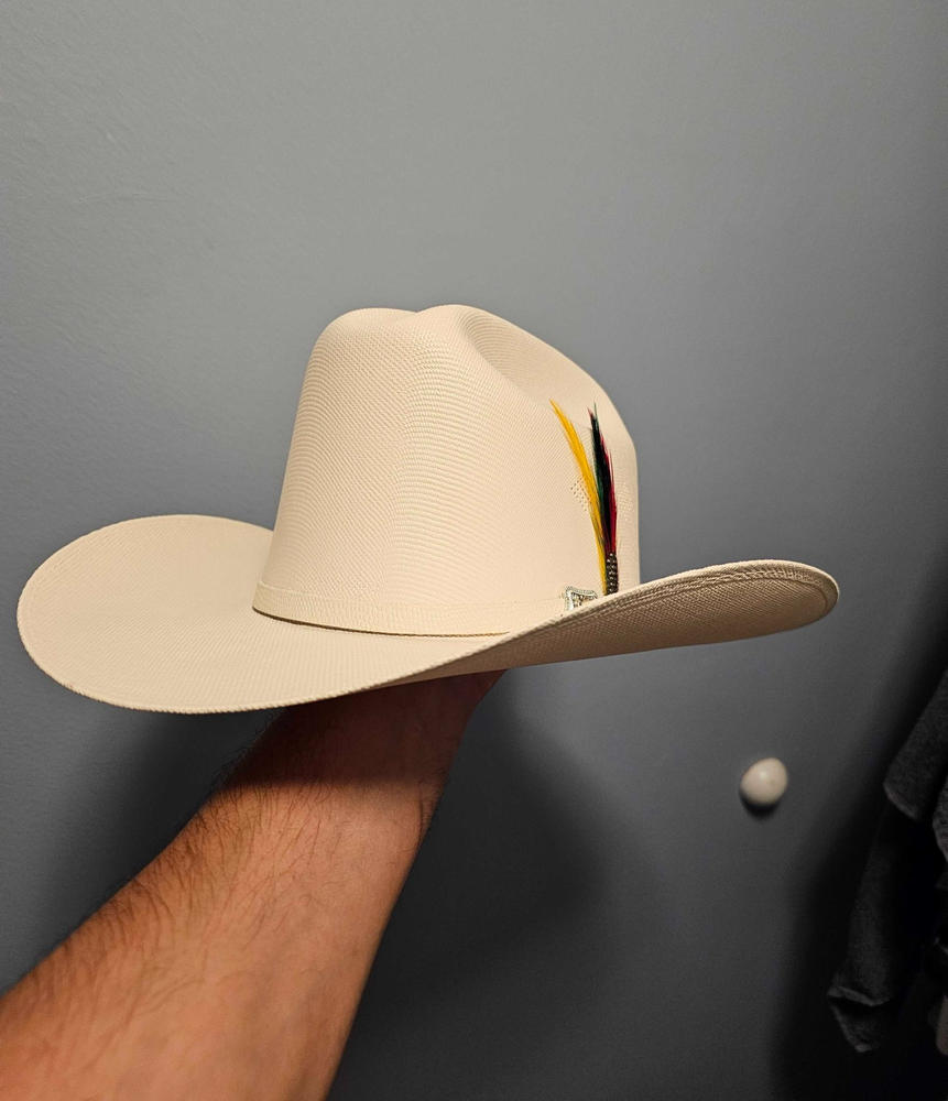 Sombrero El Fantasma Tombstone 1000X Estilo Sinaloa - Customer Photo From Everardo Tafolla