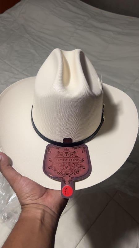 Sombrero El Fantasma Tombstone 1000X Estilo Sinaloa - Customer Photo From Pedro Morales