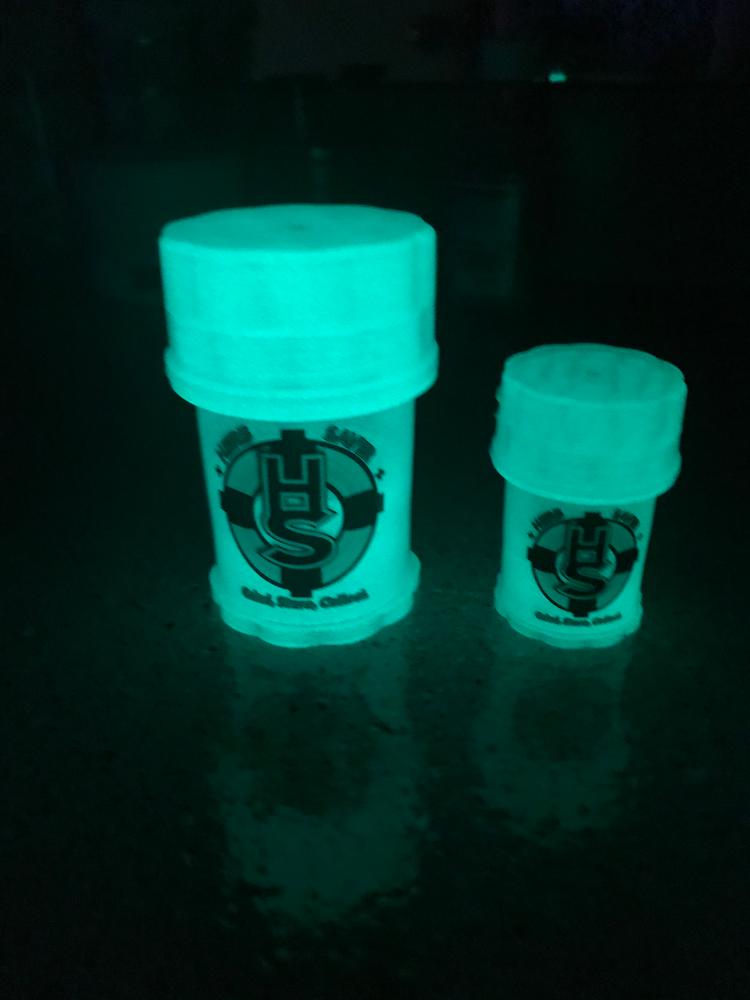 Large Glow in the Dark HerbSaver  4 Piece Herb Grinders at an Affordable  Price