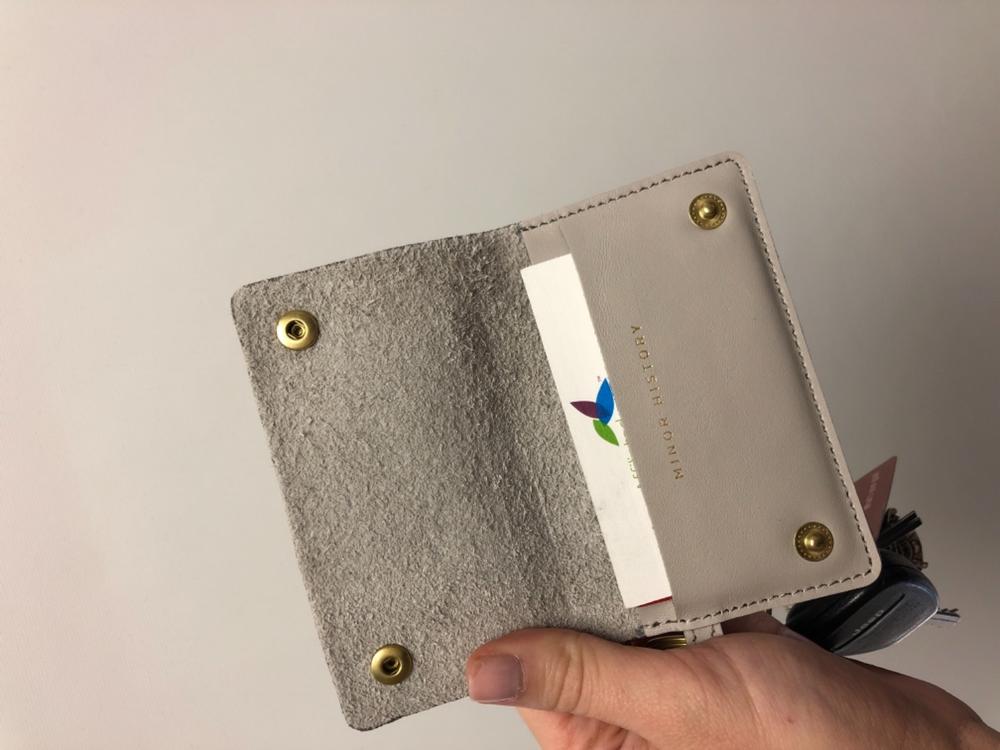 Small Leather Keychain Wallet - Customer Photo From Anonymous