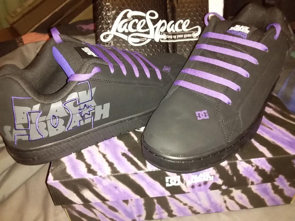 Purple Flat Laces - Essentials Collection - Customer Photo From Andy