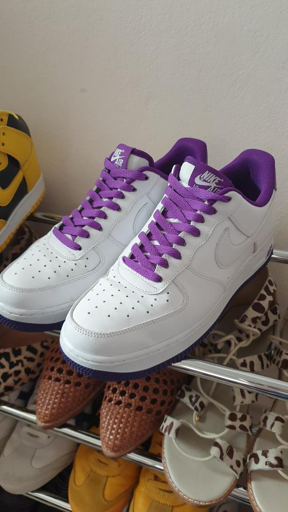 Purple Flat Laces - Essentials Collection - Customer Photo From Monika