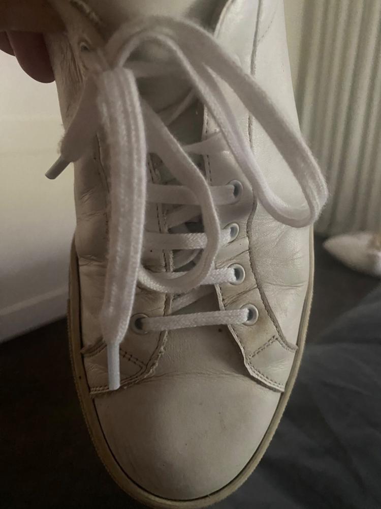 Common Projects Replacement Laces - White - Customer Photo From Kathryn Dowling