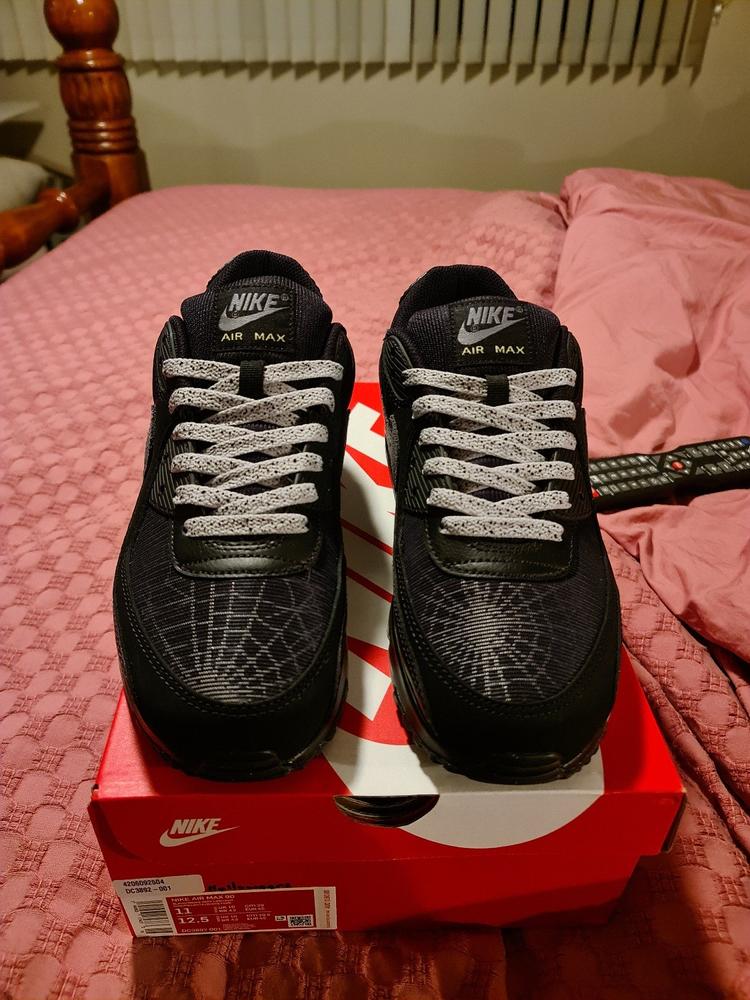 Cement Grey/Black Speckled Flat Laces - Customer Photo From Daniel V.