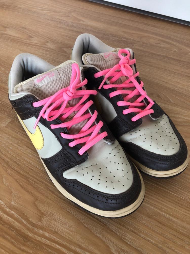 Pink Oval Laces - Essentials Collection - Customer Photo From Lenny Frei