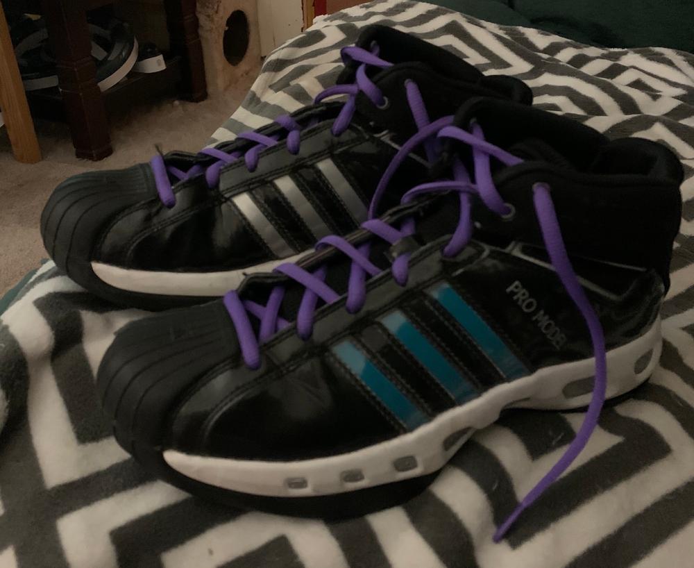 Purple Oval Laces - Essentials Collection - Customer Photo From Emma-Lee Ross