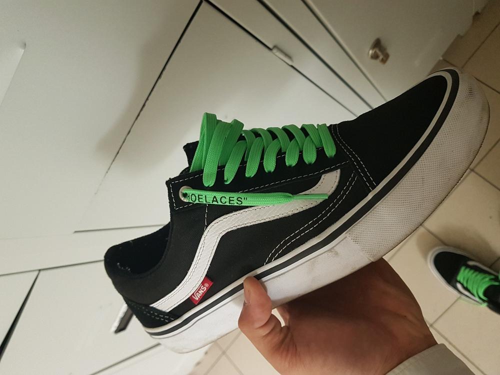 nike green laces