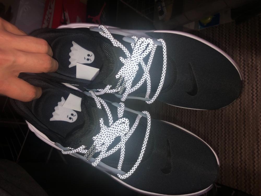 Black/3M Reflective Classic Rope Lace - Customer Photo From Kenneth L.