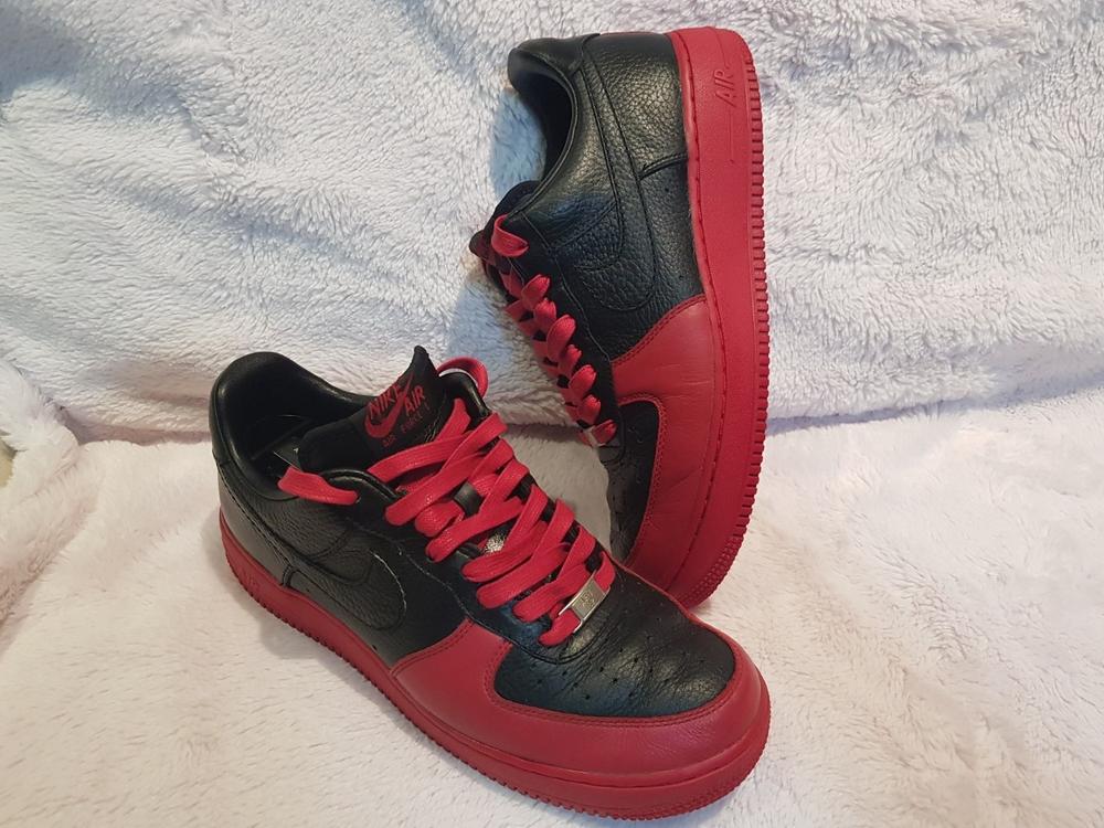 Red Waxed Flat Lace - Clear Plastic Aglet - Customer Photo From Marcus JA Chan