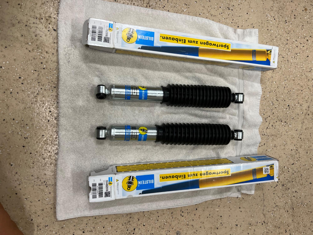 Bilstein B8 5125 Monotube Shocks 33-062518 - Customer Photo From Mike Shoemaker
